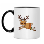 Кружка двухцветная