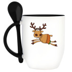 Кружка с ложкой