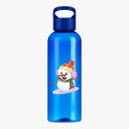 Прозрачная спортивная бутылка