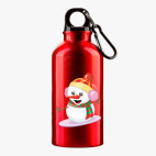 Металлическая бутылка 400 мл UV-DTF