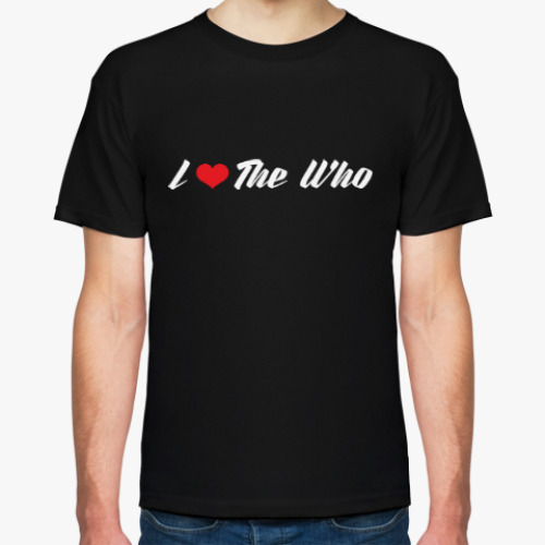 Футболка I love The Who