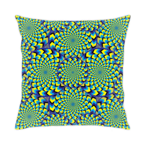 Подушка Иллюзия движения