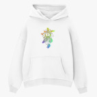 Толстовка худи оверсайз