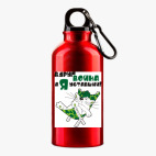 Металлическая бутылка 400 мл UV-DTF