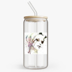 Банка с бамбуковой крышкой