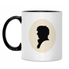 Кружка двухцветная