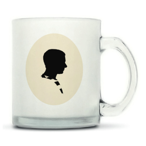 Кружка матовая с принтом Sherlock
