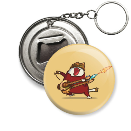 Брелок-открывашка Пятничный Котик №9