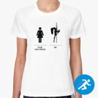 Женская спортивная футболка