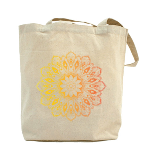 Сумка шоппер с принтом Узор, паттерн