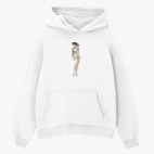 Толстовка худи оверсайз