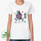 Женская футболка органик