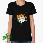 Женская футболка органик