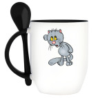 Кружка с ложкой