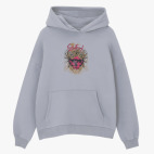 Толстовка худи оверсайз