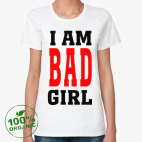 Женская футболка органик