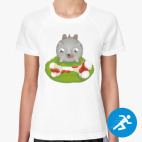 Женская спортивная футболка