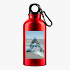 Металлическая бутылка 400 мл UV-DTF