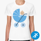 Женская спортивная футболка