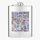 Фляжка стальная