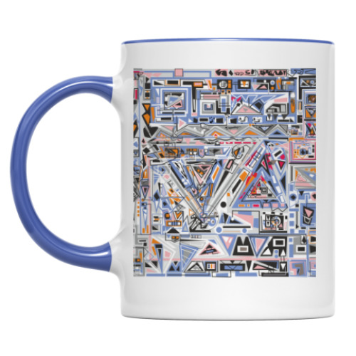 Кружка с принтом Ташизм