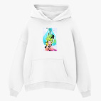 Толстовка худи оверсайз