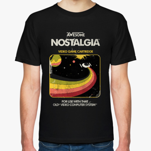 Футболка с принтом Ностальгия