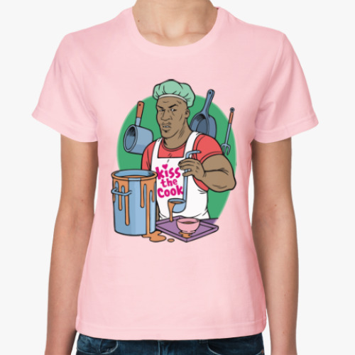 Женская футболка с принтом Тайсон