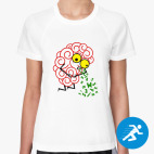 Женская спортивная футболка