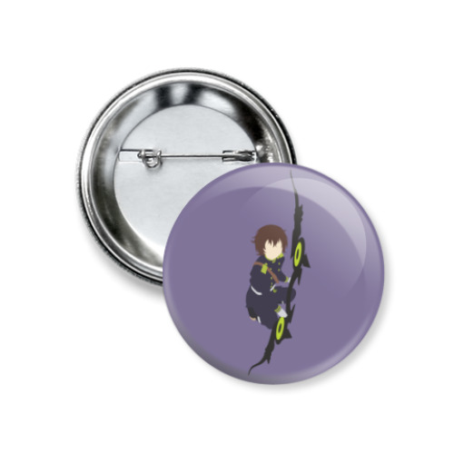Значок 37мм с принтом Owari no Seraph Последний Серафим