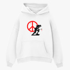 Толстовка худи оверсайз