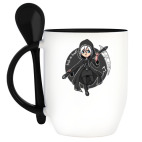 Кружка с ложкой