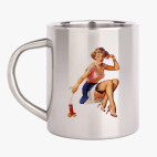 Кружка металлическая