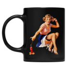 Кружка цветная UV-DTF