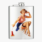 Фляжка стальная