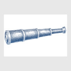 Море винтаж подзорная труба