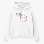 Толстовка худи оверсайз