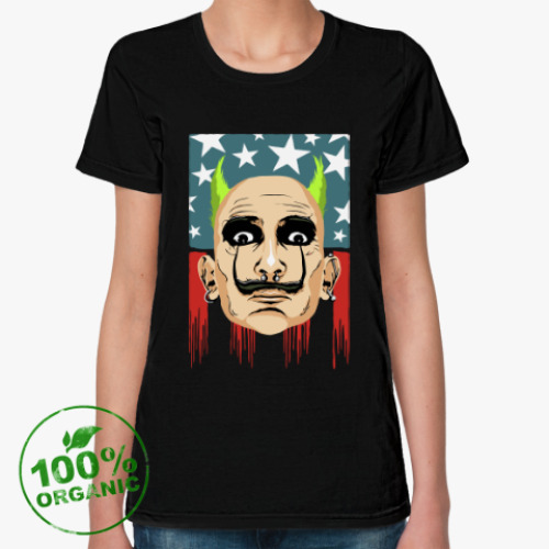 Женская футболка из органик-хлопка с принтом Prodigy Dali