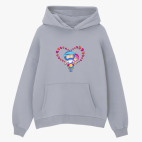 Толстовка худи оверсайз