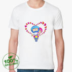 Мужская футболка органик