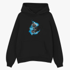 Толстовка худи оверсайз