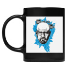 Кружка цветная UV-DTF