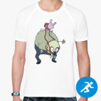 Мужская спортивная футболка