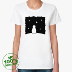 Женская футболка органик