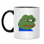 Кружка двухцветная