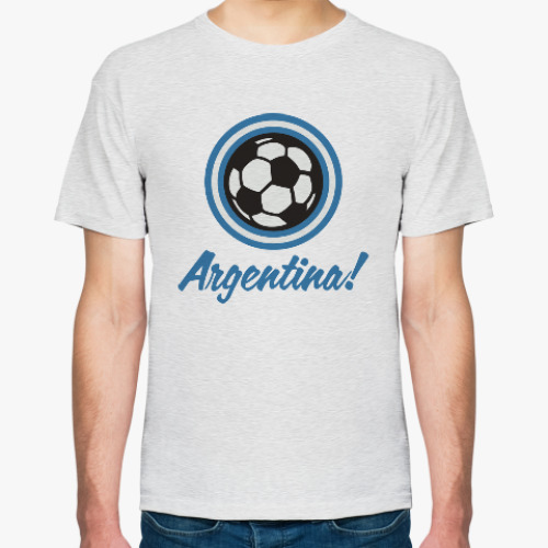 Футболка с принтом Argentina