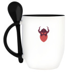 Кружка с ложкой