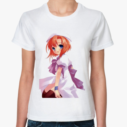 Классическая футболка с принтом Рэна Рюгу