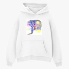 Толстовка худи оверсайз