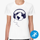 Женская спортивная футболка
